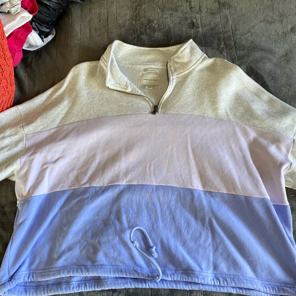 Aerie Fleece Quarter Zip
